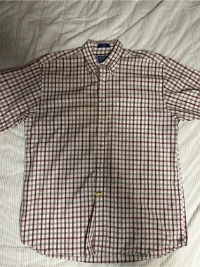 Pendleton Men's Size L Plaid Short Sleeve Shirt